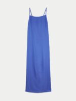 Shoulder Straps A-Line Midi Dress - Image 4